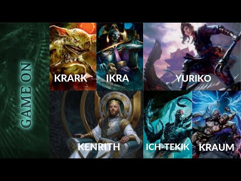 Krark/Ikra vs Yuriko vs Ich-Tekik/Kraum vs Kenrith l cEDH Gameplay l Game On MTG  #56