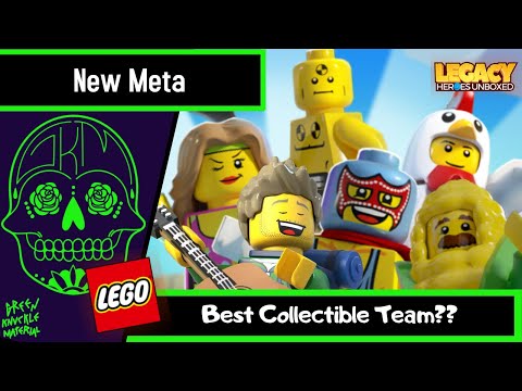Lego Legacy Heroes Unboxed  Best Collectible Team
