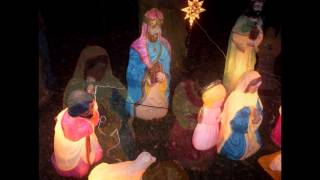 My Blow Mold Nativity Scene - December 2013
