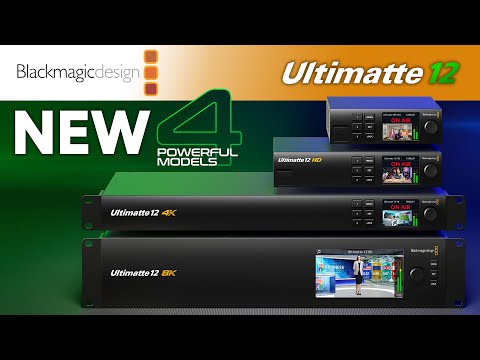 Blackmagic design ultimatte 12 4k keyer advanced compositing...