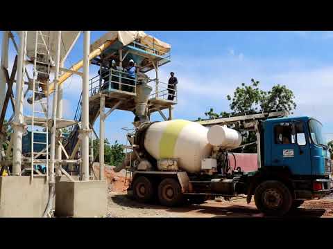 Hôtel des Sports de Garoua: coulage du quatrième niveau, aile B. Le reportage.