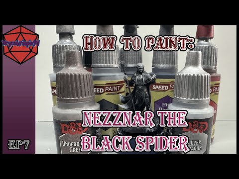 How To Paint: Nezznar the Black Spider