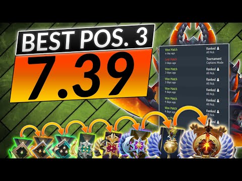 BEST OFFLANE HERO in 7.39 - Highest Winrate Position 3! - Dota 2 Axe Guide
