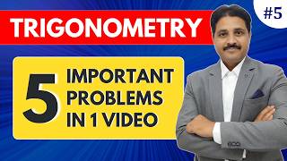 TRIGONOMETRY 5 IMPORTANT PROBLEMS (PART 5) @TIKLESACADEMY