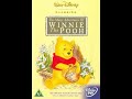 Trailers From The Many Adventures Of Winnie The Pooh UK DVD 2002