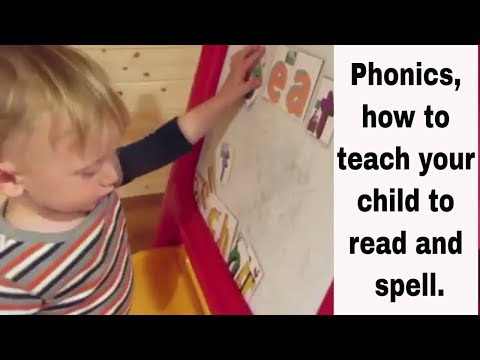 Step by Step instructions on how to teach your child to read part 3