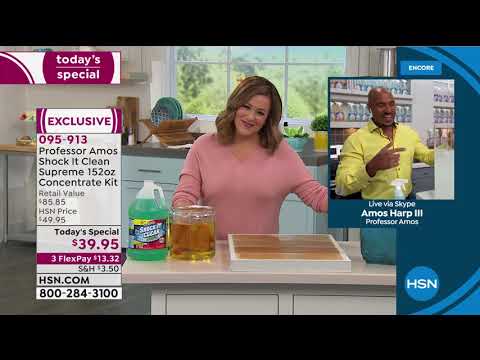 HSN | Spring Cleaning featuring Professor Amos 03.15.2021 - 04 AM