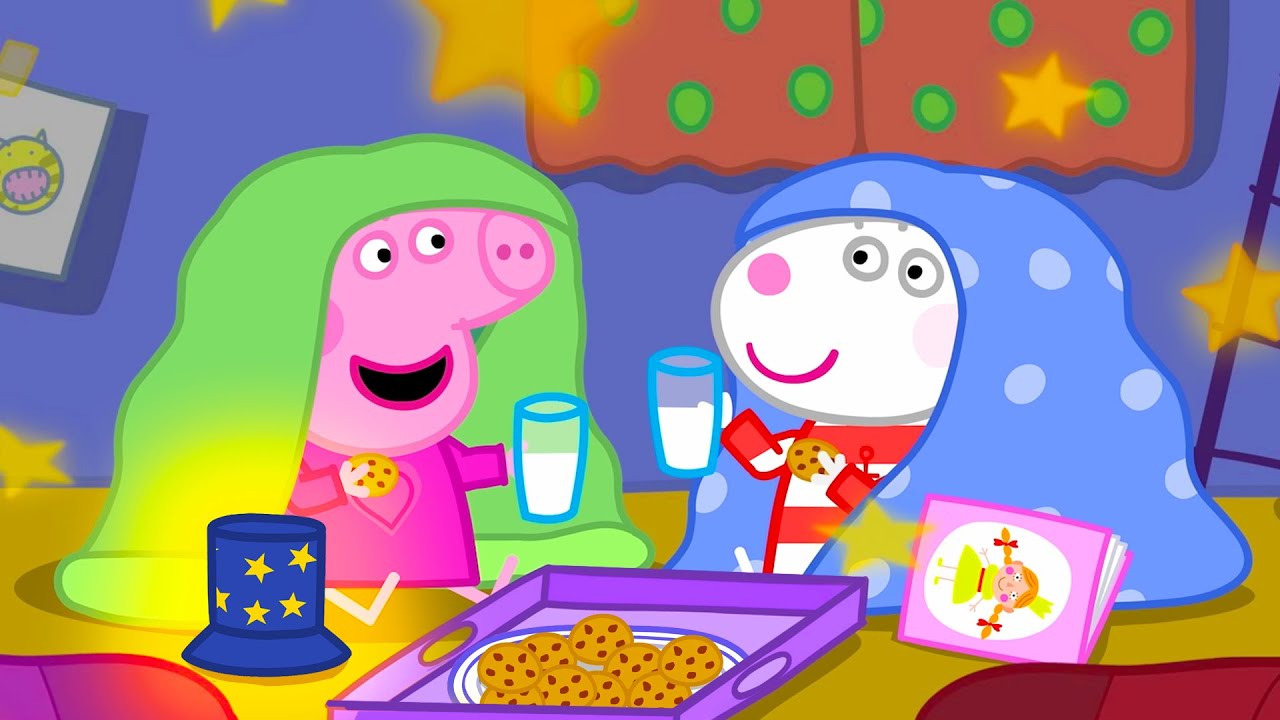 Peppa and Suzy's Sleepover! | Peppa Pig Tales Full Episodes