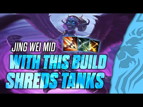 JING WEI MID WITH THIS BUILD SHREDS TANKS