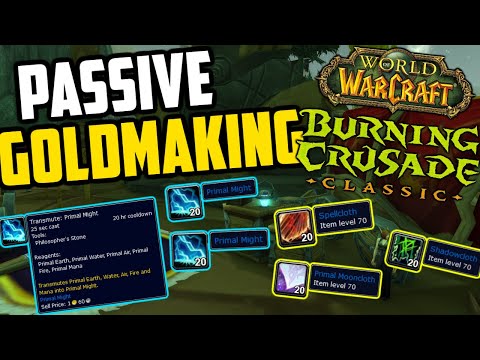 Passive Goldmaking in TBC Classic