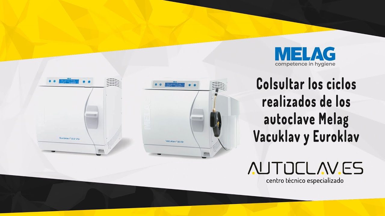 Vacuklav y Euroklav: Consultar ciclos realizados