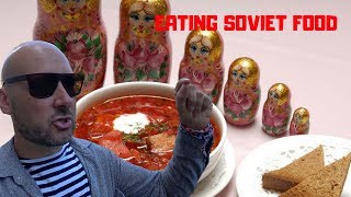 Eating In A Soviet Restaurant - YouTube