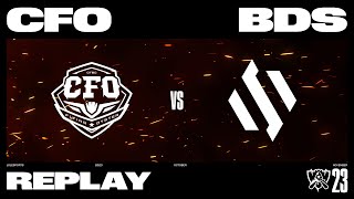 Worlds 2023 - Play-In Day 5 // BDS vs CFO