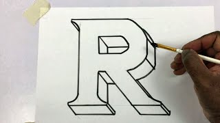 How to draw a letter N 3d N رسم حرف - تنزيل الموسيقى MP3 مجانا