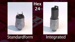 Suco 0166 Series Diaphragm Pressure Switch, G 1/4" Connection, 1-10 bar, Normally Closed, 0166-40603-1-023 — product video
