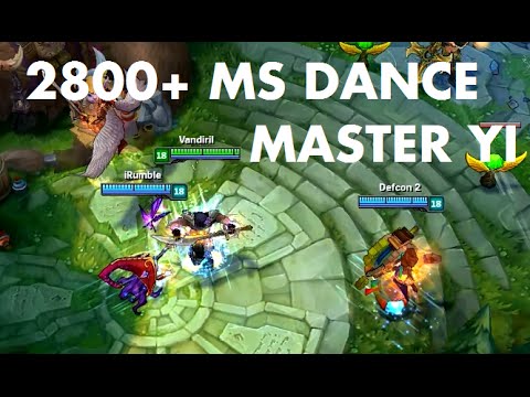 Liên Minh Huyền Thoại: Master Yi nhảy cháy máy