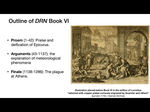 Lucretius De Rerum Natura 6