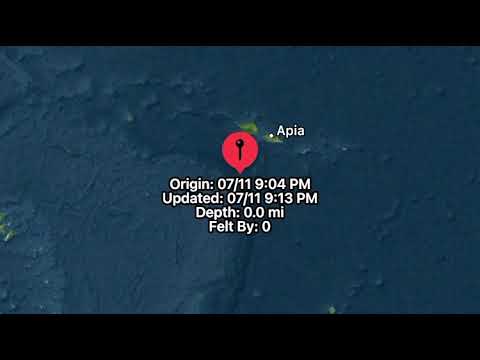 6.0 - Gataivai, Samoa