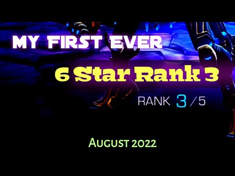 My First Ever 6 Star Rank 3 •• MCOC
