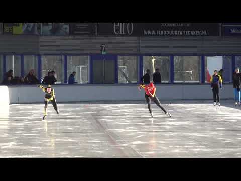 NK Supersprint 300m(2) DC - Evi de Ruijter - Talisha Renes