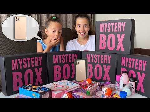 КВЕСТ Mystery Box от МАМЫ / ЧТО ВНУТРИ ТАЙНЫХ КОРОБОК? РАСПАКОВКА Мистери Бокс Ожидание и Реальность