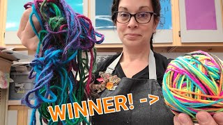 Make a YARN BALL from a SKEIN of YARN: How and Why we do this 😁