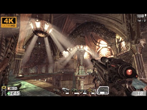 Unreal Tournament 3 | 4K Max Graphics | Deathmatch Offline gameplay | Sentinel Map
