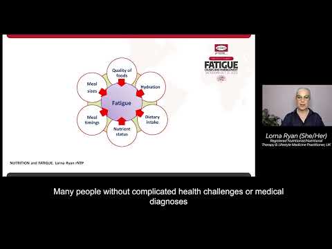 2023 Nutrition and Fatigue - Lorna Ryan