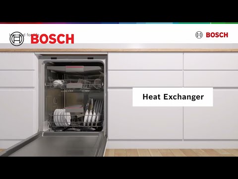 Bosch Dishwasher Features - Heat Exchanger