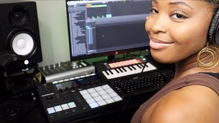 COOKING UP A 🔥FUNKY BEAT ON THE MASCHINE MK3!!