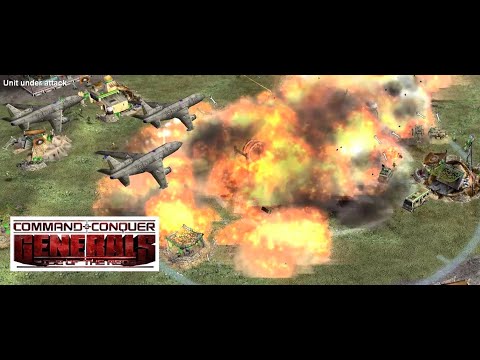 Command & Conquer - Rise Of The Reds -  USA Vs GLA Brutal  -  🔥🔥 Mission Complete 🔥🔥