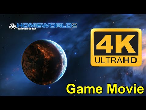 Homeworld 2: Remastered - 4K60FPS - Game Movie - All Cutscenes + Dialogues