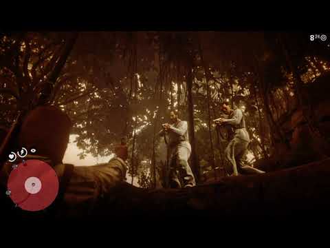 Red Dead Redemption 2 secret trap in island Guarma