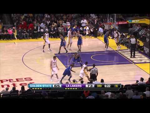 Lakers vs Warriors Highlights (01.04.2012)