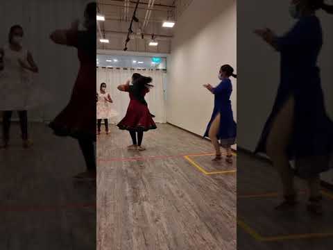 21 Spins with Daisy & Anvi Kathak #Shorts