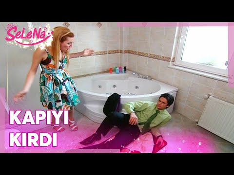 Burak kapıyı kırıp içeri girdi - Selena Özel Sahneler