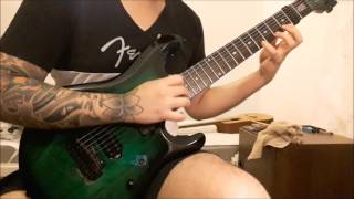 Born Of Osiris - An Ascent (leads guitar cover)