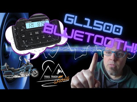 Honda GoldWing GL1500 Recovery Project: Episode 8 - Bluetooth Radio Upgrade!