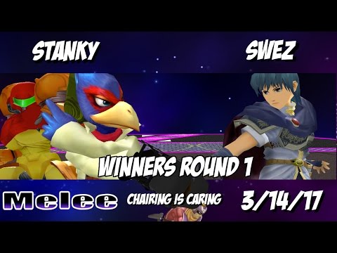 Chairing is Caring 3/14/17 - Stanky (Falco/Samus) vs. Swez (Marth) - SSBM Winners Round 1