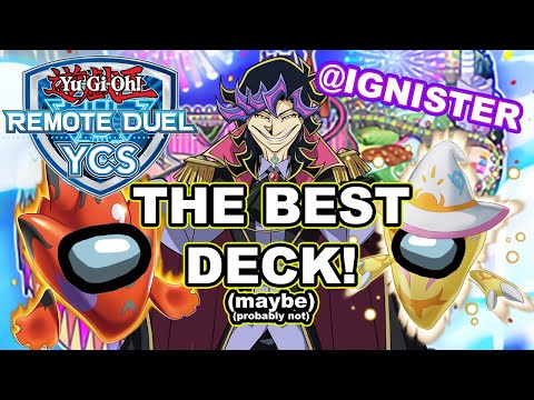 YUGIOH REMOTE DUEL YCS  *BEST* @IGNISTER DECK PROFILE | THE BEST DECK?