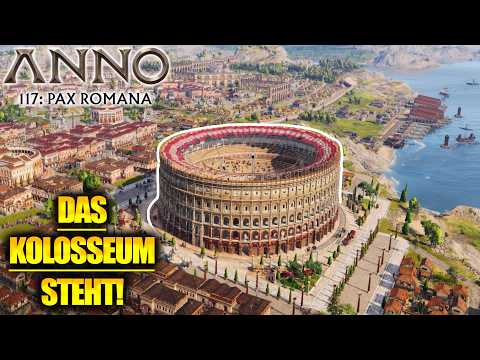 Die ersten Gladiatoren Spiele im Kolosseum! | Anno 117 | #12