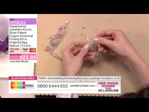 'How to Make Beaded Jewellery': JewelleryMaker LIVE 6/06/2014