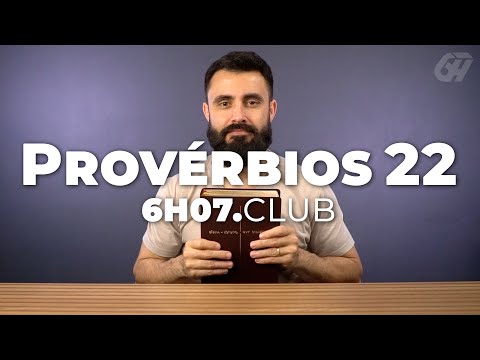 Provérbios 22 | Vai na Bíblia #6h07club