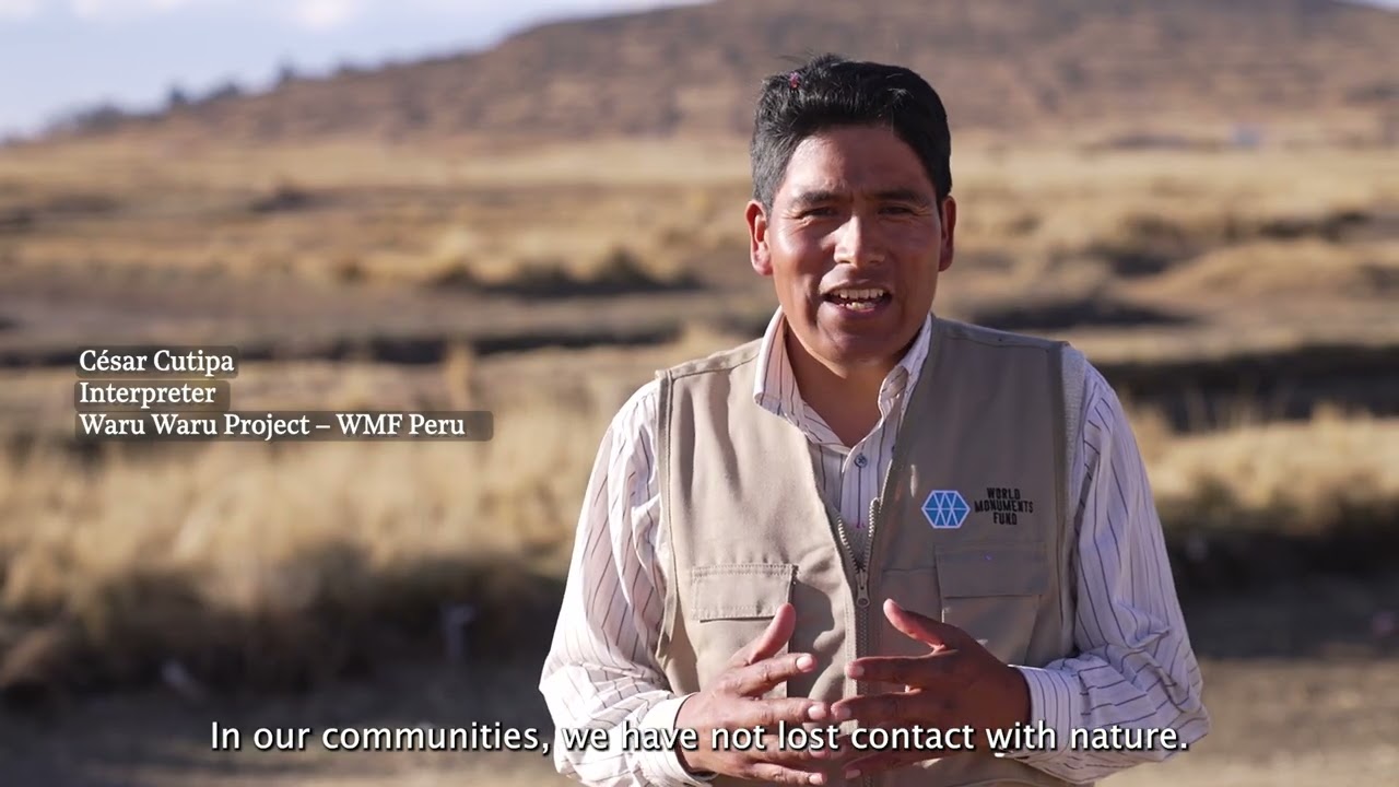 Waru Waru Project Inauguration in Puno, Peru