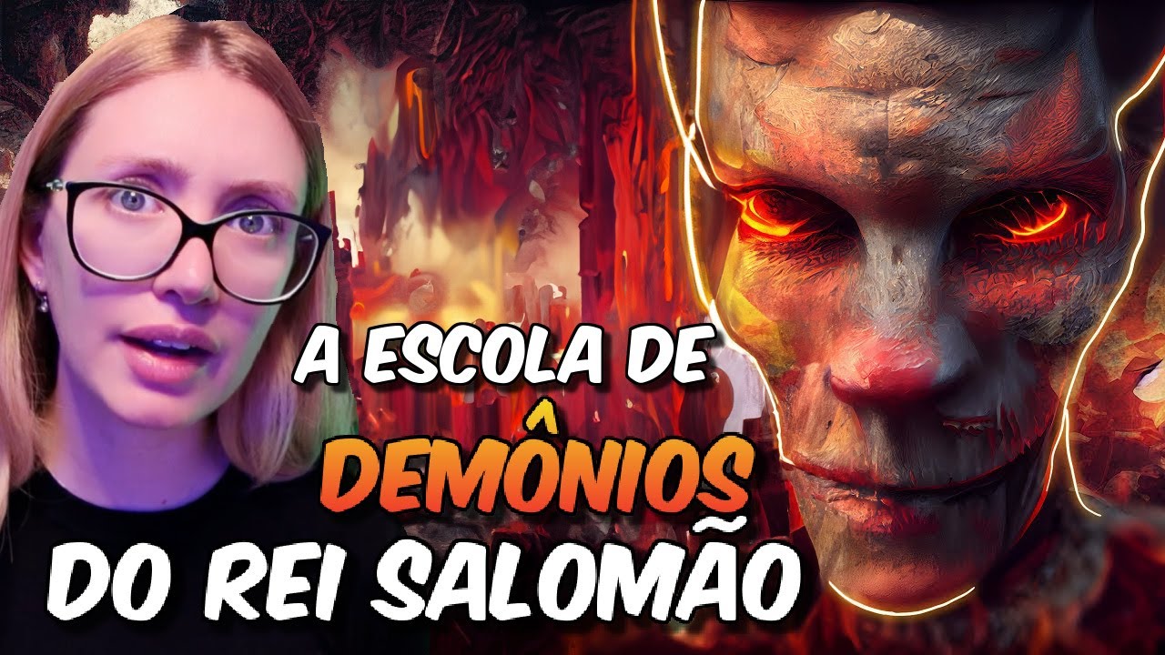 A escola de demônios do Rei Salomão (que existe até hoje) e os 72 demônios construiram o TEMPLO!