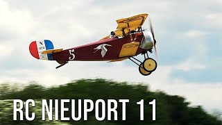 Nice Scale Model! RC Plane Nieuport 11- Beautiful Model Flying At Flight Show