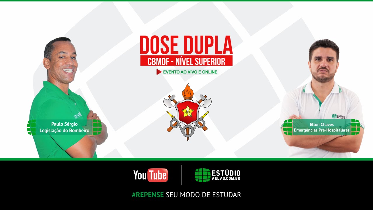 Dose Dupla CBMDF – Legislação do Bombeiro e Emergências Pré-Hospitalares