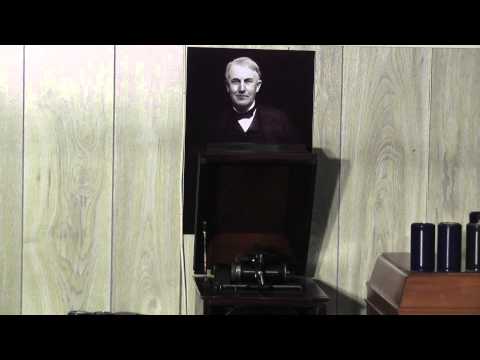 Edison blue amberol cylinder 3915 - Carolina Sunshine by Vernon Dalhart & Chorus