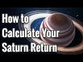 How to Calculate the Saturn Return