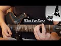 Linkin Park - What I've Done -  Guitar Cover HD [Extended w. Solo]